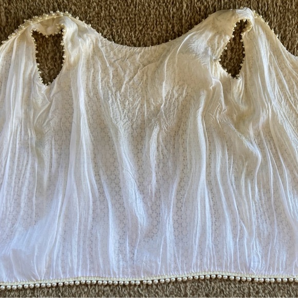 Vintage Pearl & Sequin Hand Beaded Wool Shell Tank Hong Kong WPL 3526 50’s/60's - Picture 11 of 15